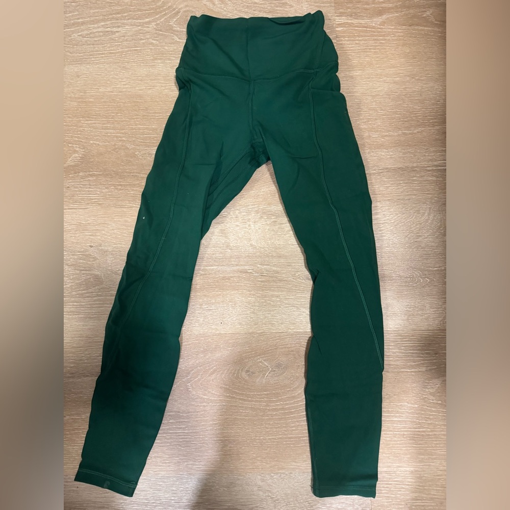 Lululemon Athletica Forest Green Leggings